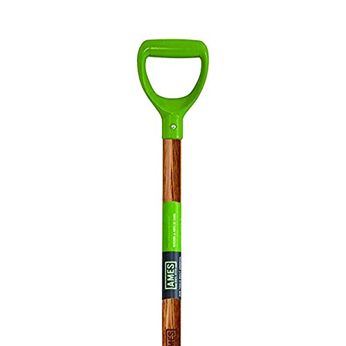 AMES 2827000 10-Tine Welded Steel Ensilage Fork with Hardwood Handle and D-Grip, 52-Inch, Brown - style: Ensilage Fork