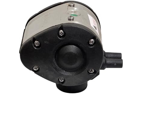 Melasty Pneumatic Pulsator for Cow Milking Machine, Adjustable Pulsation Rate, 60/40 Pulsator for Milker with Durable Stainless Steel Top