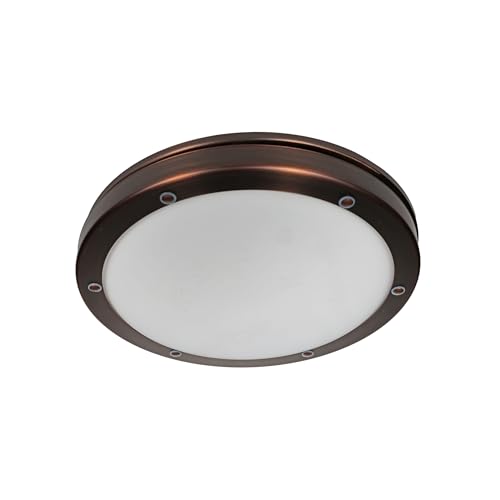 Hunter Oasis 80 CFM Bathroom Exhaust Fan - Hunter Ceiling Fan with Light and Night Light – Imperial Bronze