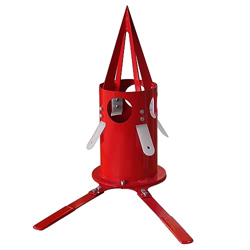 Big Bag Dispenser Bulk bBag Unloader Dischargers for Farms Construction Industry(Red) - color: Red