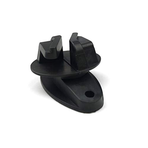 KuGuo Electric Fence Insulators Wood Post Nail-On Polyrope Claw Insulator Pack of 50PCS | UV-resistant plastic construction provides secure insulation for outdoor horse, cattle and livestock fence systems