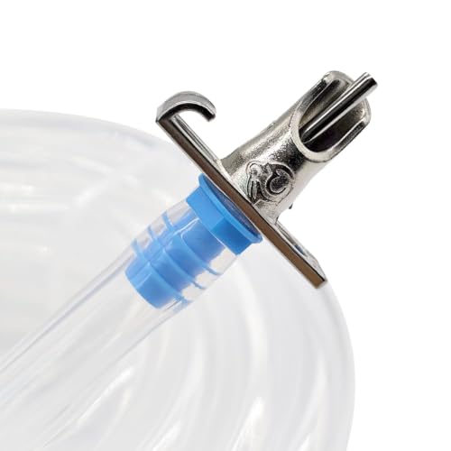 Rabbit Watering System Automatic Rabbit Nipple Water Drinker Kit | Durable Zinc Alloy,Automatic Drinking System Drip-Proof And Hygienic,Complete Set Of Accessories, Easy To Install