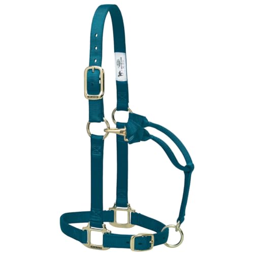 Weaver Leather Original Adjustable Nylon Horse Halter, Weanling/Pony, Purple