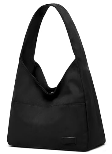 Women Tote Handbags Chic Vegan Leather Tote Bag Purse Stylish Casual Trendy Large Soft Shoulder Bag - color: C-black