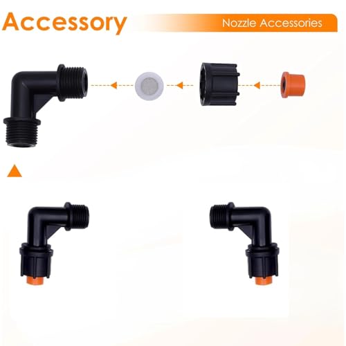 36-Inch 2-Nozzle Boom Wand – Easy-to-Assemble Sprayer Boom for Your Tractor or ATV Spray System