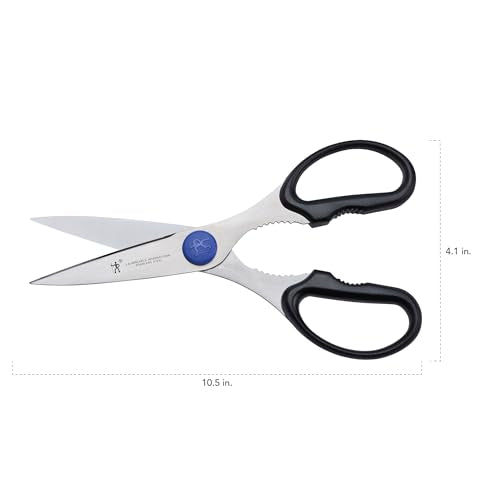 Henckels Kitchen Scissors, Micro Serrated Blade Edge, Stainless Steel - style: Take Apart