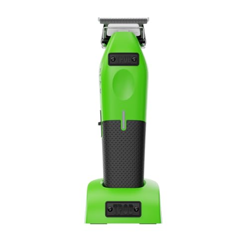TPOB Play Barber Hair Clippers for Men 7500 RPM with Rubber Grips (Green 2 Set) - color: Green 2 Set