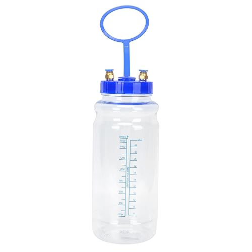 Portable Manual Goat Milking Machine with Vacuum Pressure Pump, Food Grade Plastic Bottle, PU Tubing, Fit Milk Liner, to, for Household Use, 2L Capacity (Double Sided) - size: Double Sided