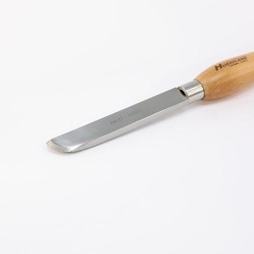Hurricane Turning Tools, CryoCut Series, HTT-530, M2 Cryo 1" Negative Rake Scraper for Woodturning