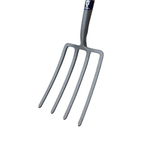Spear & Jackson Neverbend Professional Digging Fork – Heavy-Duty Forged Carbon Steel Garden Fork for Tough Soil and Cultivation - style: Digging Fork