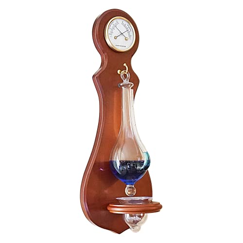 Ambient Weather BA212 Wall Mounted Weather Station | Cherry Finish