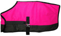 Mini/Pony/Livestock 1200D Adjustable Water Resistant Turnout Blanket - color: Pink, size: 42 - 46