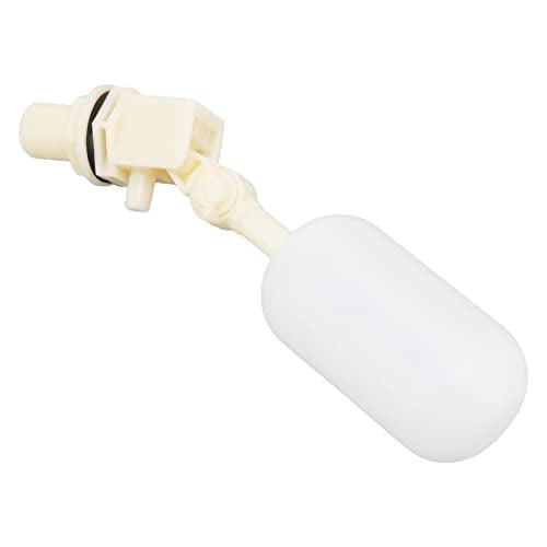 G1/2 Male Thread Pvc Water Float Valve,Automatic Pet Water Dispenser Shut off Float Valve for Water Tank Horse Cattle Goat Sheep Pig Dog Water Trough