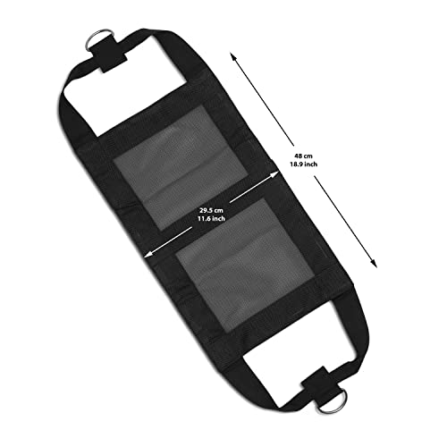 Heavy Duty Calf Sling for Weighing Small Newborn Baby Animals – Livestock Sling for Calf Scale Hanging Weight Scale for Calves, Lambs, Goats - with Hoof Wrap and 2 Feeder Teats