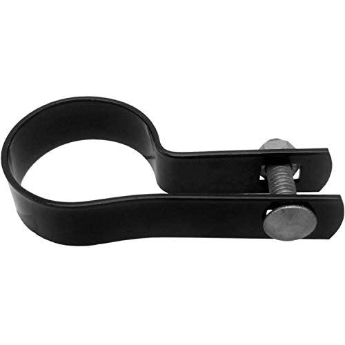 Jake Sales 1-5/8" Tension Band for Chain Link Fence - Use for 1-5/8" Outside Diameter Post/Pipe - Black Powder Coated Chain Link Tension Band - Qty 6