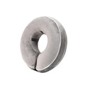 Inflatable Reflective Dog Cone Collar Alternative After Surgery,Doggie Recovery Dount Neck Ecollar,Adjustable Soft Dog Cone Collar for Small Medium Large Dogs (Grey, S) - color: Grey, size: Small（8.5"-10.5"）