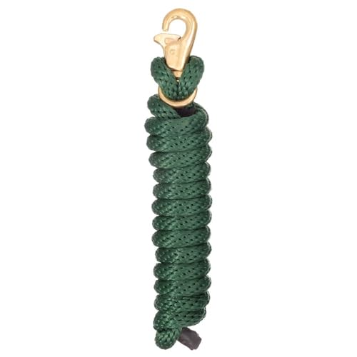 Tough 1 Poly Lead with Replaceable Trigger Bull Snap - color: Hunter Green