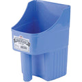 Little Giant® Plastic Enclosed Feed Scoop | Heavy Duty Durable Stackable Feed Scoop with Measure Marks | 3 Quart | Ranchers, Homesteaders and Livestock Farmers | Berry Blue - color: Berry Blue