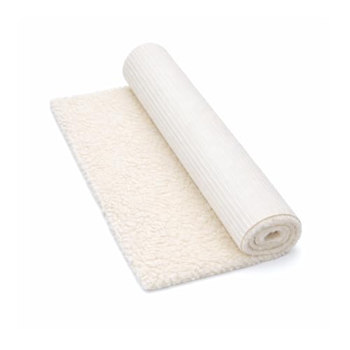 Le Mat Natural Eco Friendly Protective Merino Sheep Wool Soft Meditation Yoga Therapy Exercise Mat - color: Natural, size: Basic