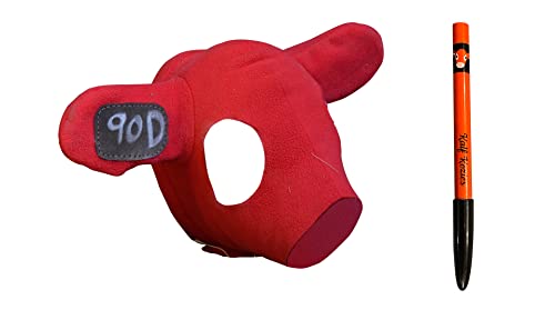 Calf Ear Warmers with Reusable Ear Tags - Ear Muffs for Cows to Prevent Frozen Ears/One Size Fits All Calf Hood/Water Resistant Polar Fleece/Includes Marker for Ear Tag | Water Resistant Polar Fleece, Ear Muffs for Cows to Prevent Frozen Ears, Includes Ma