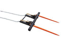 Bucket Hay Bale Spear Attachment w/ 2 x 43" Prongs. Rated 3000 Lb - Sr.2 - size: 2 x 43"