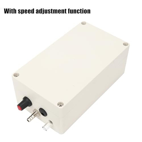YOUTHINK Milking Vacuum Pump, 12V Electric Speed Adjustable Milking Machine Accessory for Donkey Sheep Cow Horse, Portable Dairy Equipment