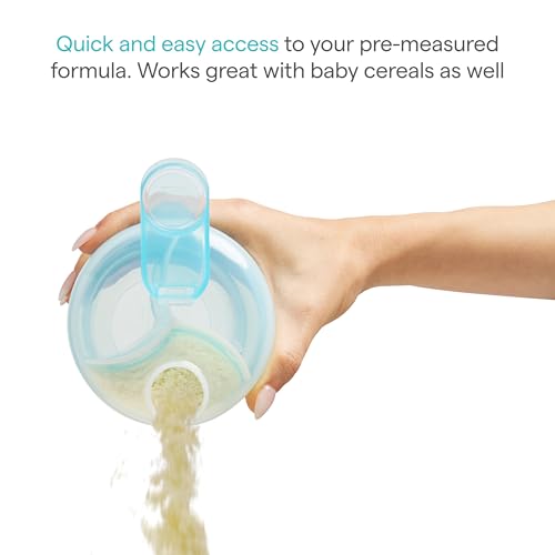 Munchkin Formula Dispenser for Baby Bottle Feeding, Pink, 9 Ounce