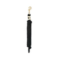 Weaver Equine Poly Lead Rope with Solid Brass Snap Hook, Measures 5/8"" x 10'