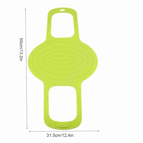 Haofy Silicone Turkey Lifter Heat Resistant -40¡ãC to 260¡ãC Non-Stick Reusable for Roast Chicken Lifting, Thanksgiving Turkey Roasting, Sunday Family Oven Baking - color: Green