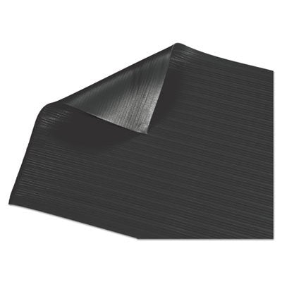 Guardian Air Step Anti-Fatigue Floor Mat, Vinyl, 2'x3', Black, Reduces fatigue and discomfort, Can be easily cut to fit any space - size: 36"L x 24"W x 0.4"Th