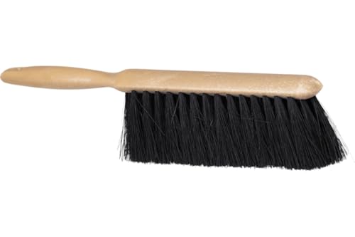 Pferd Tools Maintenance Plastic Block Counter Duster, Black, 2-1/2" Trim | Synthetic Bristles, 8" Length, Professional Cleaning Tool, Various Surfaces, Part 89400