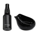 Upgraded 30g Coffee Beans Dosing Set, 30ml Glass RDT Spray Bottle, Ceramic Coffee Dosing Cup, Measuring Cup Hold Up to 30g Coffee, Ceramic Single Dosing Tray For Coffee