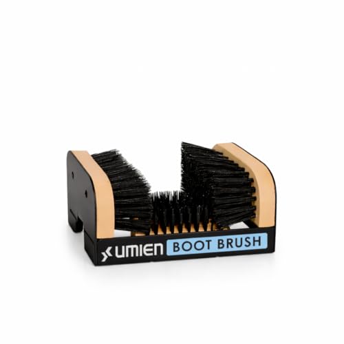 Boot Scraper Outdoor Shoe Brush No Flaps, for Mud, Dirt & Snow | Heavy-Duty Outdoor Use, Weather-Resistant, Durable Bristles, Freestanding