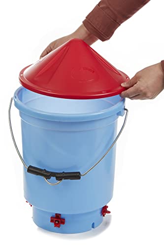 Little Giant® Deluxe Hen Hydrator | Chicken Waterer | Poultry Water Dispenser | Made in USA | 3 Gallon