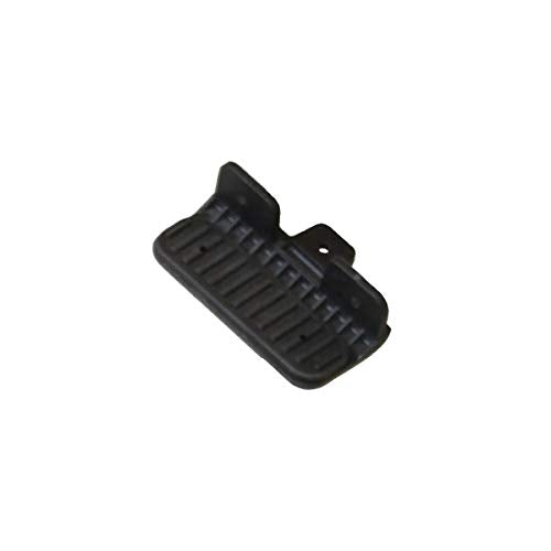 Richelieu | Polymer Gate Door Stop, Black - color: Black, size: 2 1/4-inch