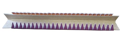 Jiffy Wing Bands Numbered - NOT Stamped Aluminum Chicken Pheasant Poultry Duck Wing Identification Tags (100, Purple) - color: Purple