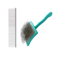 Extra Long Pin Dog Grooming Brush Haired Dogs & Pet Comb Value Kit,Dog Brushes for Goldendoodle, Labradoodle, Poodles - Pet Hair Brush for Medium & Long Haired Dogs-31mm pins - size: Vlaue Kit