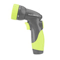 Flexzilla 6-Pattern Adjustable Garden Hose Nozzle Sprayer with Easy to Use on/off toggle & Durable Design - color: Chartreuse, style: 6-Pattern Toggle Switch