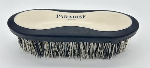 Large Horse Grooming Dandy Brush (Tan - Long Bristles) - color: Tan - Long Bristles