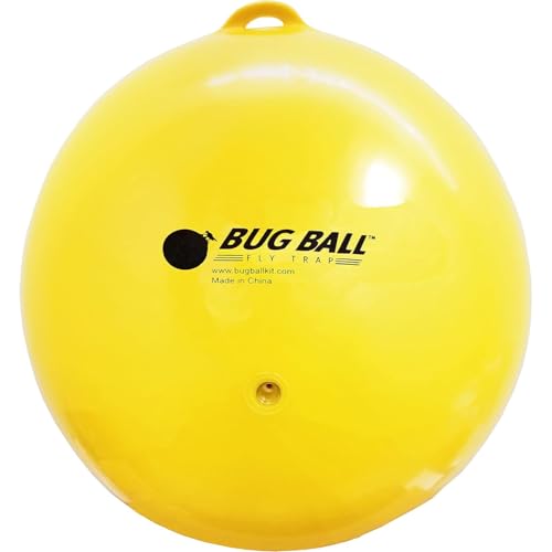 Bug Ball Gnat Ball Starter Complete Kit - Fly and Insect Trap, Pack of 3