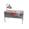 Stromberg's Stand Up Chick Brooder, Elevated Chicken Brooder Pen with Lamp Stand, Removable Tray, Wire Floor, Ventilated Steel Design, Raised Frame for Easy Cleaning and Chick Care | With Lamp Stand, Removable Tray, Wire Floor, Ventilated Steel Design, Ra