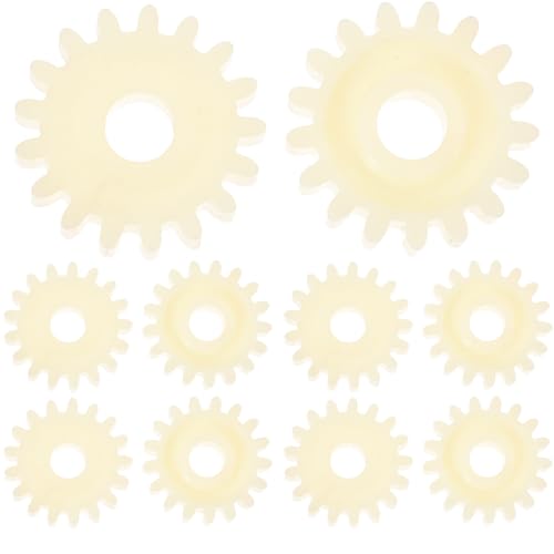 Abaodam 10 pcs Incubator Gear Wheel Egg Turning Motor Reversible Gear Replacement Part for Chicken Quail and Pigeon Hatching Equipment Easy Install for Incubator Accessories
