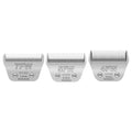 Dog Grooming Wide Blades Set,Compatible with Andis,Oster A5,Wahl KM10 | Cut Length 1/8"(3.2mm) to 3/8”(9.5mm) ,Include 7FW+5FW+4FW,3 Pack - color: Silver, size: 7FW+5FW+4FW 3.2mm-9.5mm