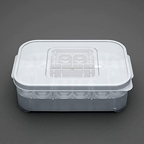 Reptile Egg Incubator Professional Hatcher Hatching Box Case Tray Plastic Breeding Incubator for Hatching Snake,Lizards, Reptiles,Gecko(12 Slots Without Thermometer) - size: 12 Slots Without Thermometer