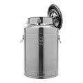 76L/20.08Gal Stainless Steel Milk Can 304 Stainless Steel Milk Jug Sealed Bucket Wine Pail Bucket Milk Can Liquid Storage Container w/Sealed Lid for Milk Wine Water Liquid - size: 76L|without faucet|304