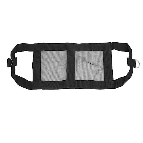 Animal Weighing Sling, Heavy Duty Nylon Hanging Weight Support for Calf Lamb Goat Farm Use 220 lb Capacity Adjustable Straps Washable Foldable 48 x 30 cm 1 Pack