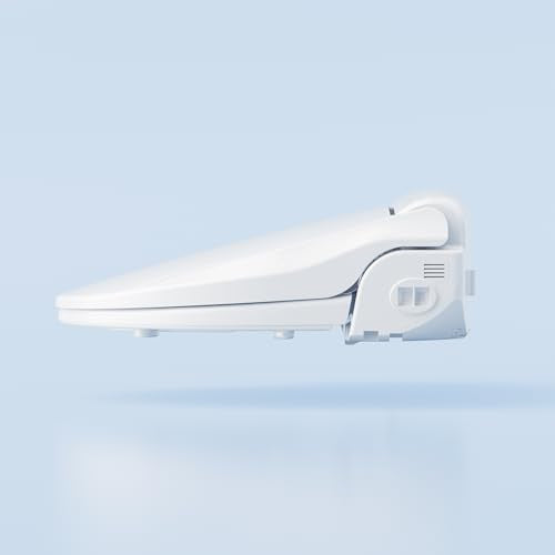Lotus Bidet ATS-1000 Elongated with Enema Wash (Purestream) for constipation relief, Heated Seat With Remote Control, Temperature Controlled Wash, Warm Air Dryer, Easy DIY Installation, Made in Korea.
