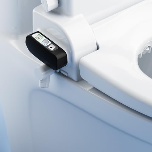 Lotus Bidet ATS-1000 Elongated with Enema Wash (Purestream) for constipation relief, Heated Seat With Remote Control, Temperature Controlled Wash, Warm Air Dryer, Easy DIY Installation, Made in Korea.