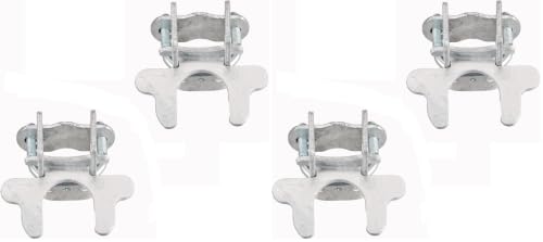 Kennel Gate Latch 1-3/8", Chain Link Fence Gate Butterfly Latch for Dog Kennels and Kennel Panels (2 Pcs) (Pack of 2) - size: 2 Pcs (Pack of 2)