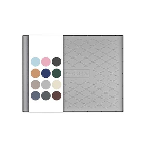 URMONA 28" x 19" Waterproof Silicone Mat in Multiple Sizes & Colors, Under Sink Mat for Kitchen & Bathroom, Pet Food Pad for Dogs & Cats, Kitchen Cabinet Liner, Multi-Purpose for Storage(Light Grey) - color: Light Grey, size: 19"W x 28"L
